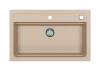Мойка кухонная Alveus Granital Atrox 40 1140444 Terra - G22 с сифоном, 79x50