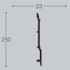 Плинтус напольный Bello Deco XPS POLYMER П 17 00-00104837 200x2.3x25 фото 2