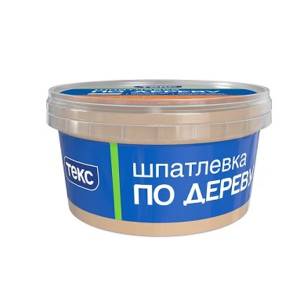 ТЕКС ПРОФИ шпатлевка по дереву универсальная, акриловая, белый (0,75кг)