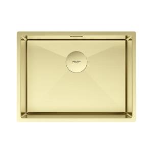 Мойка кухонная Paulmark Next 58 Uni PM215844-LG Светлое Золото, 58x44