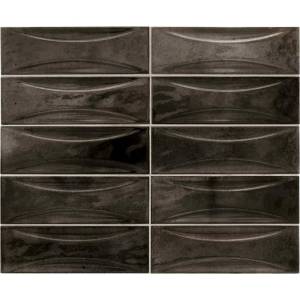 Керамическая плитка Equipe Hanoi 30040 Arco Black Ash 6.5x20
