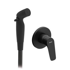 Гигиенический душ Damixa Jupiter 777510300 черный, встраиваемый