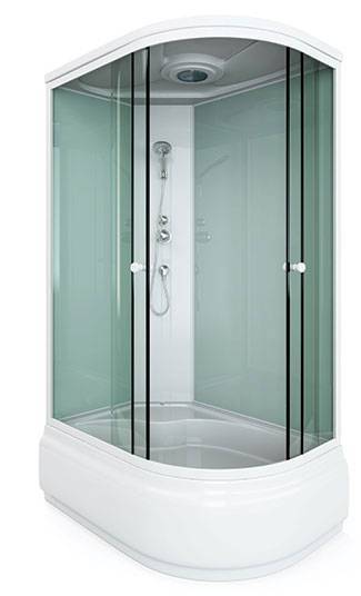 Душевая кабина Arcus Style S-09 L 80x120x215, стекла - матовые фактурные, левая