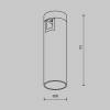 Трековый светильник Technical Flarity TR143-1-5W4K-W-PT фото 9