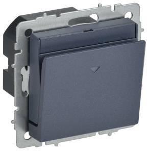 Выключатель карточный IEK Brite BR-V11-0-10-K35 маренго