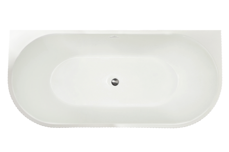 Акриловая ванна Royal Bath Nero RB611900GR белая, 150x75