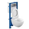Унитаз с инсталляцией Cersanit Brasko 64916 Smart CO DPL EO SLIM LP + LINK PRO