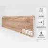 Плинтус TeckWood Дуб Крафт 2150x75x16 фото 2