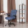 Кресло компьютерное Tetchair Lugano 21801 темно-синий, ткань teddy фото 12