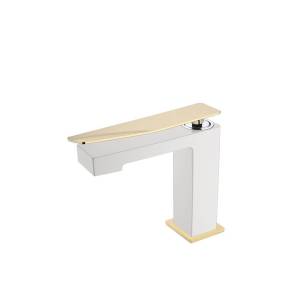 Смеситель для раковины Boheme Q 141-WG.2 Whitegold