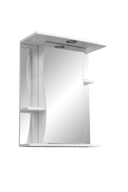 Зеркало-шкаф Stella Polar Лолита 55 SP-00000042 правое, белый