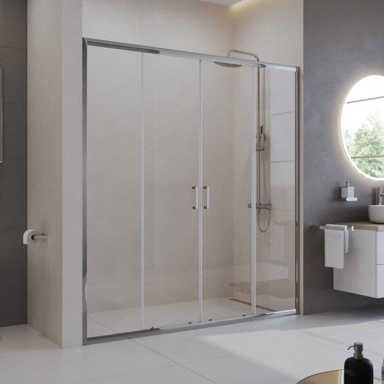 Душевая дверь BelBagno Uno 195 BF-2-180-C-Cr