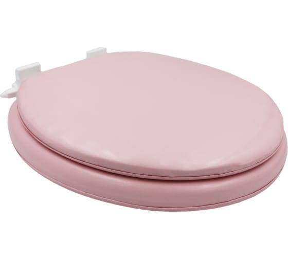 Крышка-сиденье для унитаза Bath Plus HS200 мягкая, розовый