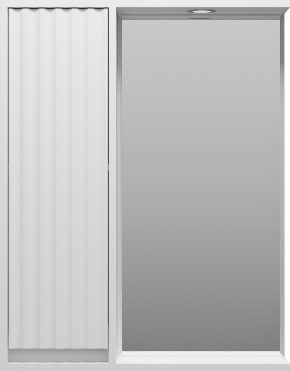 Зеркало Brevita Balaton 65 L, белое