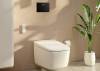 Унитаз подвесной VitrA V-Care Prime 7231B403-6216 безободковый, с биде и микролифтом фото 3