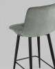Стул барный Stool Group Джанго vd-django-b26 велюр серый фото 6