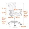 Кресло компьютерное Tetchair Spark 21292 серый фото 13