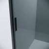 Душевой уголок Grossman Style 120.K33.05.1110.21.10 профиль черный матовый, стекло тонированное, 110x100x195 фото 7