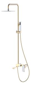 Душевая стойка Boheme Q 148-GCR.2 GoldChrome.2