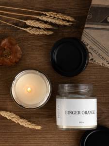 Свеча ароматическая Nota n-b-go2 Ginger orange (200 мл)