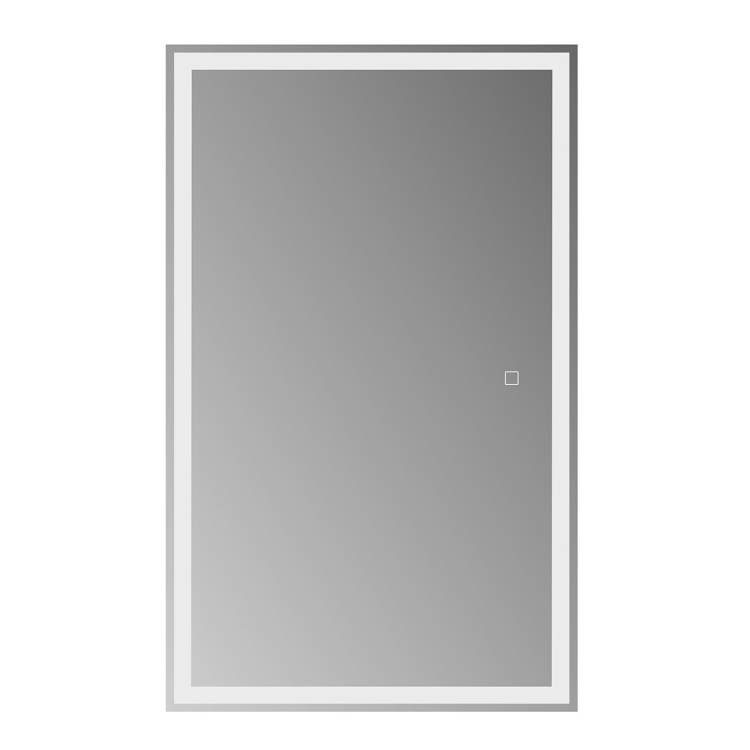 Зеркало-шкаф BelBagno SPC-GRT-500/800-1A-LED-TCH с подсветкой и сенсорным выключателем, 80x50x15.5