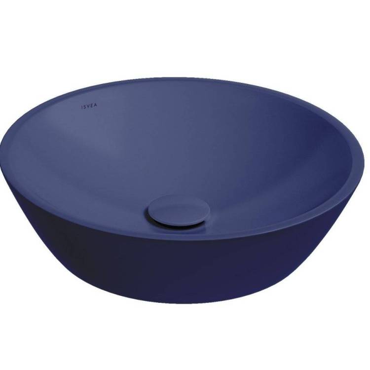 Раковина Isvea SistemaY Soft 10SY66045SV-2Z 45 см, синяя матовая