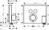 Душевой комплект Hansgrohe Raindance Select E 300 (2 jet) 27384000 + 26530000 + 28272000 + 15765000 фото 17