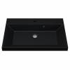 Раковина Uperwood Classic Quartz 291030022 черная матовая, космос, 80x45 фото 6