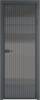 Межкомнатная дверь Profil Doors 1 AX цвет профиля Серая ночь, стекло безопасное 6 мм мору тонированное 600x2000