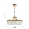 Подвесной светодиодный светильник Favourite Visconte 4304-6P фото 2