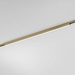 Трековый линейный светодиодный светильник Elektrostandard Brass Line 85527/01 24W 3000K латунь