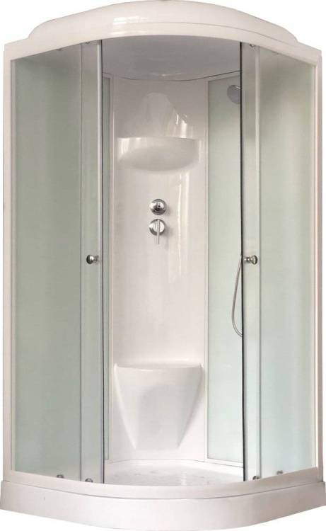 Душевая кабина Royal Bath RB 100HK6-WC с низким поддоном, с сиденьем