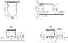 Унитаз подвесной VitrA V-Care Prime 7231B403-6216 безободковый, с биде и микролифтом фото 20