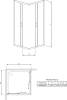 Душевой уголок Radaway Premium Plus C 90x190 прозрачное стекло фото 12