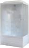 Душевая кабина Royal Bath BP RB8120BP2-M-L с высоким поддоном, с сиденьем
