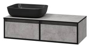 Тумба с раковиной Brevita Stone STO-01100-048П