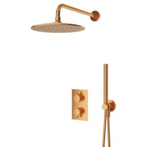 Душевая система Cezares Leaf LEAF-DSIP-T-25-SS хром