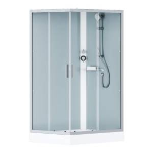 Душевая кабина AM.PM Gem W90C-404-12090MT профиль матовый хром, стекло прозрачное, 120x90