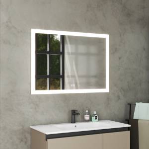 Зеркало Veneciana Panaro 610011 с подсветкой, сенсорный выключатель, с подогревом, 70x100