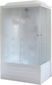 Душевая кабина Royal Bath BP RB8120BP2-M-L с высоким поддоном, с сиденьем
