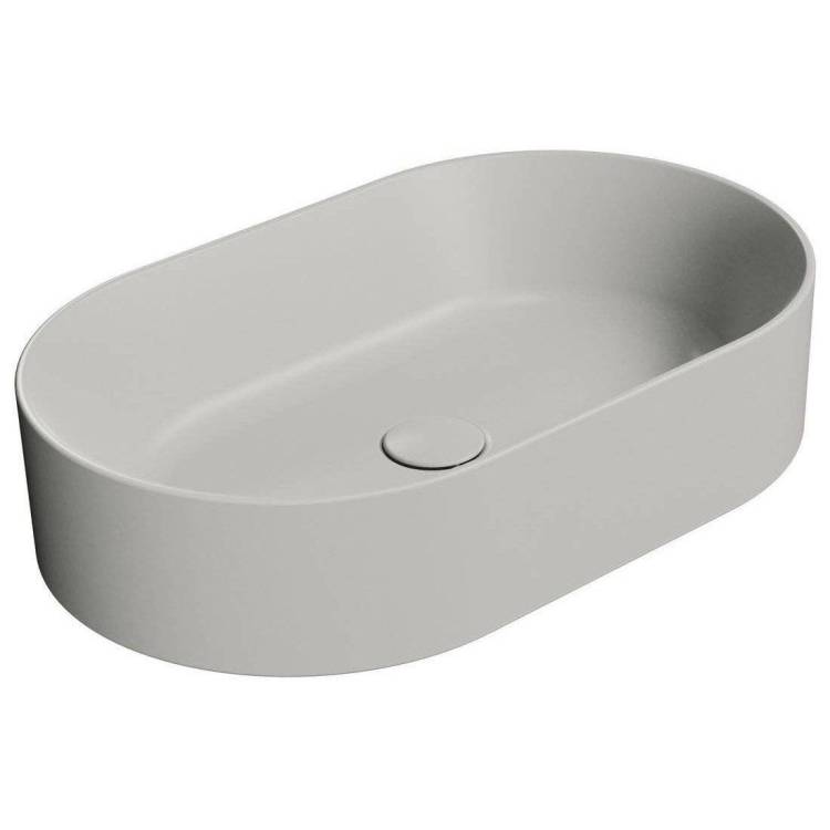 Раковина GSI Kube X 945817 60 см, серая матовая