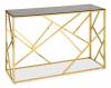 Стол туалетный Stool Group Арт Деко ECST-015-TG-SK (120x40) сталь золото