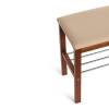 Обувница Tetchair Beryl 19246 темный орех/бежевый фото 5