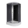 Душевая кабина Niagara Eco E120/80/26L/TN 120x80x215 Левая, профиль Серебро, 4 места