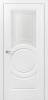 Межкомнатная дверь Verda эмаль Роял 4, остекленная, белый 900x2000