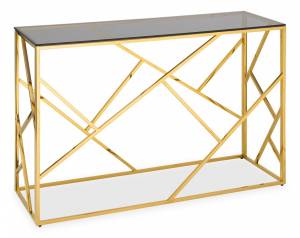 Стол туалетный Stool Group Арт Деко ECST-015-TG-SK (120x40) сталь золото