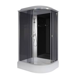 Душевая кабина Niagara Eco E120/80/26L/TN 120x80x215 Левая, профиль Серебро, 4 места