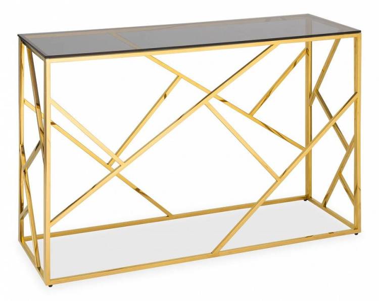 Стол туалетный Stool Group Арт Деко ECST-015-TG-SK (120x40) сталь золото