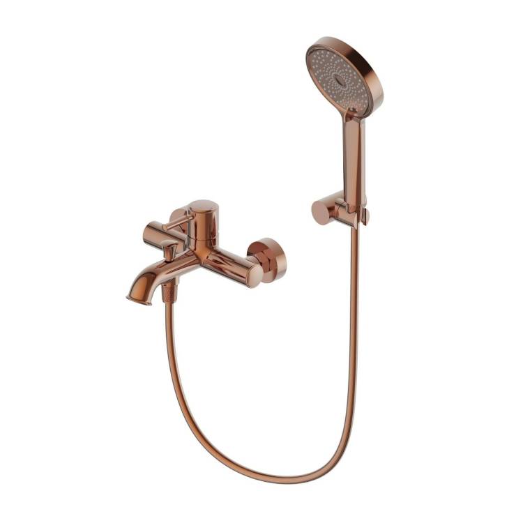 Смеситель для ванны Wonzon & Woghand Tor WW-88037073-RG розовое золото
