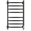 Полотенцесушитель электрический Ника Step-1 80/40 черный матовый, R фото 4